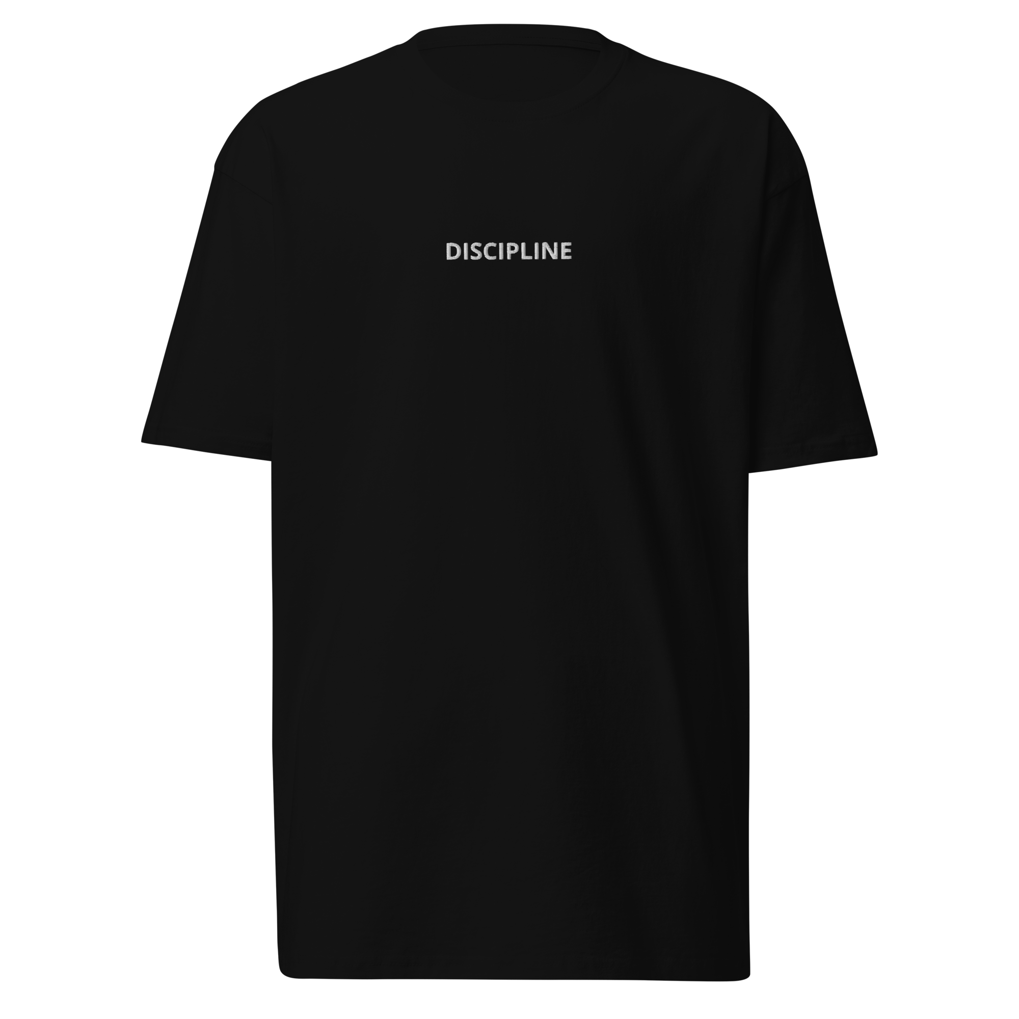 DISCIPLINE tee, front